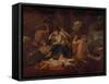 The Infancy of Bacchus, C.1630-Nicolas Poussin-Framed Stretched Canvas