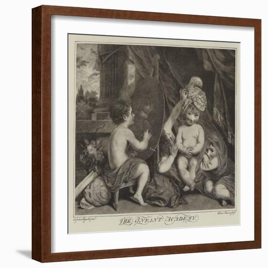 The Infant Academy-Sir Joshua Reynolds-Framed Giclee Print