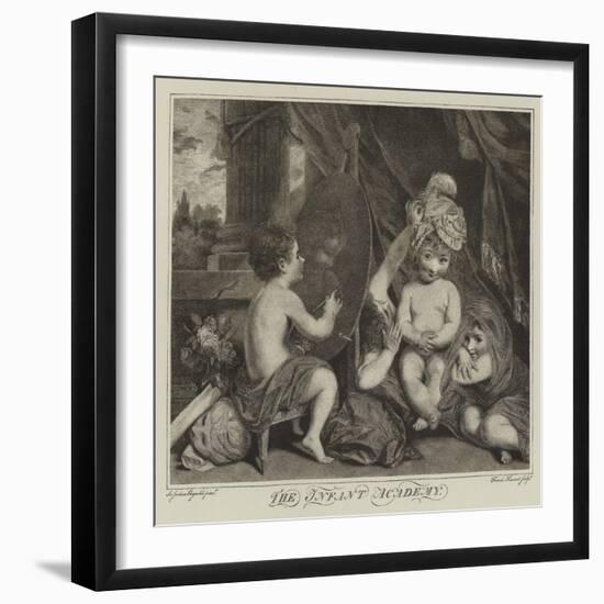 The Infant Academy-Sir Joshua Reynolds-Framed Giclee Print