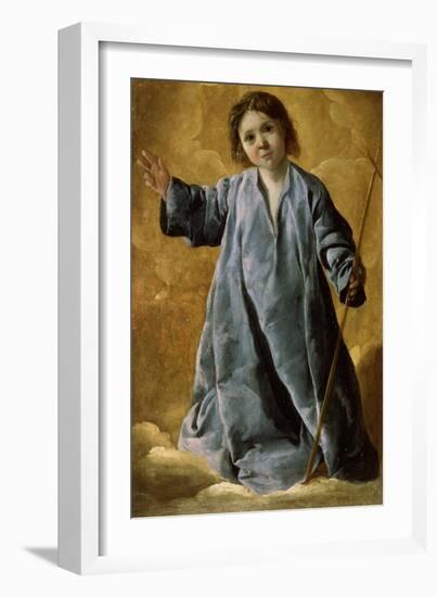 The Infant Christ, C1635-C1640-Francisco de Zurbarán-Framed Giclee Print