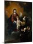 The Infant Christ Distributing Bread to the Pilgrims, 1678-Bartolomé Estebàn Murillo-Mounted Giclee Print