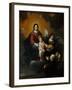 The Infant Christ Distributing Bread to the Pilgrims, 1678-Bartolomé Estebàn Murillo-Framed Giclee Print