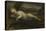 The Infant Christ Lying on a Cross-null-Stretched Canvas