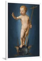 The Infant Christ on the Orb of the World, Ca 1530-Joos Van Cleve-Framed Giclee Print