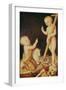 The Infant Christ Triumphing Over Death and the Infant St. John the Baptist-Lucas Cranach the Elder-Framed Giclee Print