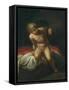 The Infant Hercules-Annibale Carracci-Framed Stretched Canvas