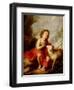 The Infant Saint John the Baptist-Bartolome Esteban Murillo-Framed Giclee Print