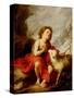 The Infant Saint John the Baptist-Bartolome Esteban Murillo-Stretched Canvas