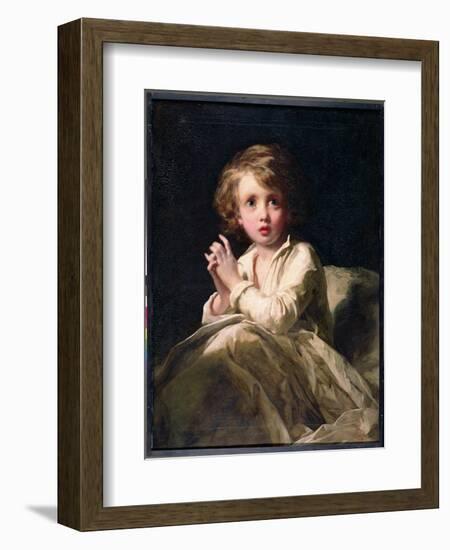 The Infant Samuel, C.1853-James Sant-Framed Giclee Print