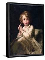 The Infant Samuel, C.1853-James Sant-Framed Stretched Canvas