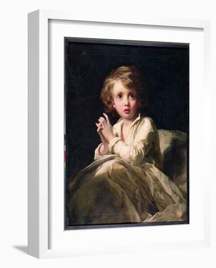 The Infant Samuel, C.1853-James Sant-Framed Giclee Print