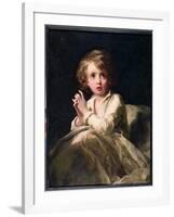 The Infant Samuel, C.1853-James Sant-Framed Giclee Print
