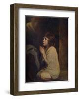 The Infant Samuel, C1776-Joshua Reynolds-Framed Giclee Print