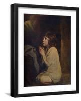 The Infant Samuel, C1776-Joshua Reynolds-Framed Giclee Print