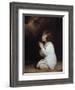 The Infant Samuel Praying by Joshua Reynolds-null-Framed Photographic Print