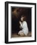 The Infant Samuel Praying by Joshua Reynolds-null-Framed Photographic Print