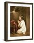 The Infant Samuel-Sir Joshua Reynolds-Framed Giclee Print