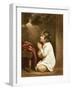 The Infant Samuel-Sir Joshua Reynolds-Framed Giclee Print