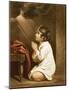 The Infant Samuel-Sir Joshua Reynolds-Mounted Giclee Print