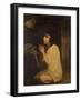 The Infant Samuel-Sir Joshua Reynolds-Framed Giclee Print