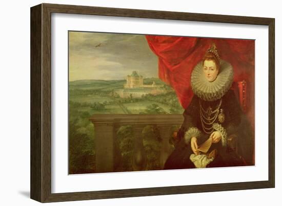 The Infanta Isabella Clara Eugenia 1684-Peter Paul Rubens-Framed Giclee Print