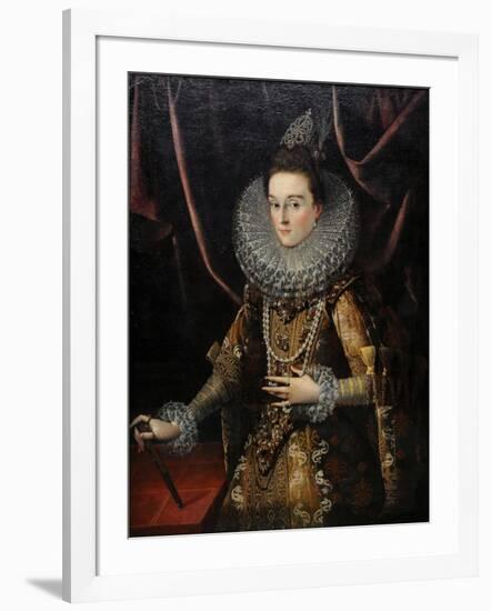 The Infanta Isabella Clara Eugenia of Spain, 1599-Juan Pantoja De La Cruz-Framed Giclee Print