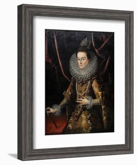 The Infanta Isabella Clara Eugenia of Spain, 1599-Juan Pantoja De La Cruz-Framed Giclee Print