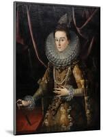 The Infanta Isabella Clara Eugenia of Spain, 1599-Juan Pantoja De La Cruz-Mounted Giclee Print