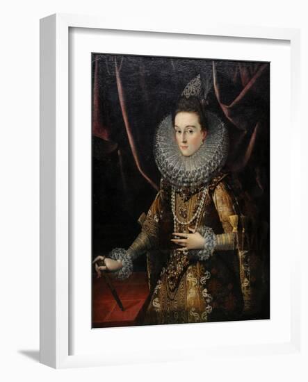 The Infanta Isabella Clara Eugenia of Spain, 1599-Juan Pantoja De La Cruz-Framed Giclee Print