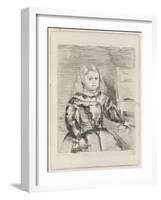 The Infanta Margarita, 1860-1-Edgar Degas-Framed Giclee Print