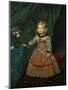 The Infanta Margarita Teresa (1651-1673) in a Pink Dress, 1653-54-Diego Velazquez-Mounted Giclee Print