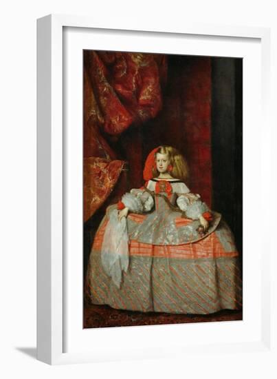 The Infanta Margarita Teresa (1651-1673) in a Pink Dress-Diego Velazquez-Framed Giclee Print