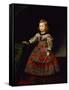 The Infanta Maria Margarita (1651-73) of Austria as a Child-Diego Velazquez-Framed Stretched Canvas