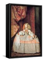 The Infanta Maria Marguerita (1651-73) in Pink-Diego Velazquez-Framed Stretched Canvas