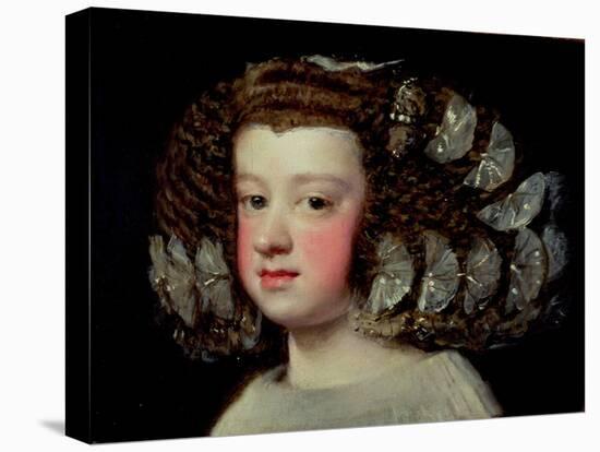 The Infanta Maria Theresa, Daughter of Philip IV of Spain-Diego Velazquez-Stretched Canvas