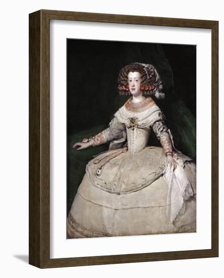 The Infanta Maria Theresa of Spain, 1650S-Diego Velazquez-Framed Giclee Print
