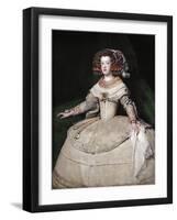 The Infanta Maria Theresa of Spain, 1650S-Diego Velazquez-Framed Giclee Print