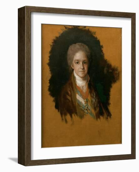 The Infante don Carlos María Isidro, 1800-Francisco de Goya-Framed Giclee Print