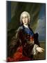 The Infante Philip of Bourbon, Duke of Parma, 1739-1742-Louis-Michel van Loo-Mounted Giclee Print