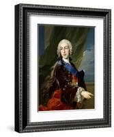 The Infante Philip of Bourbon, Duke of Parma, 1739-1742-Louis-Michel van Loo-Framed Giclee Print