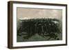 The Infantry Square, C.1893 (Oil on Canvas)-Frederic Remington-Framed Giclee Print