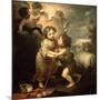 The Infants Christ and John the Baptist-Bartolome Esteban Murillo-Mounted Giclee Print