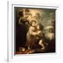 The Infants Christ and John the Baptist-Bartolome Esteban Murillo-Framed Giclee Print