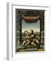 The Infants Christ and Saint John the Baptist Embracing, 1520-25-Joos Van Cleve-Framed Giclee Print