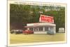 The Inferno Drive-In, Roadside Retro-null-Mounted Premium Giclee Print