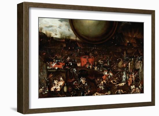 The Inferno-Herri Met De Bles-Framed Giclee Print