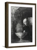 The Infinite Search, from Night, 1886-Odilon Redon-Framed Giclee Print