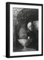 The Infinite Search, from Night, 1886-Odilon Redon-Framed Giclee Print