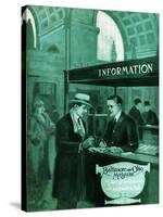 The Information Man-Charles H. Dickson-Stretched Canvas