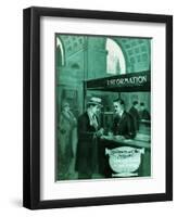 The Information Man-Charles H. Dickson-Framed Giclee Print